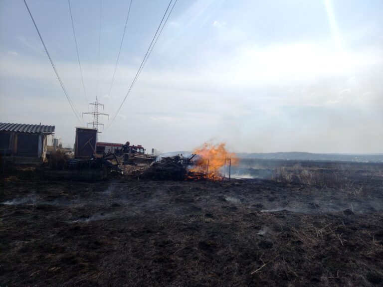 VIDEO Un IRESPONSABIL a dat foc la miriște, în Vaslui, după ce a aruncat țigara la întâmplare! Ar trebui pus să plătească intervenția ISU!