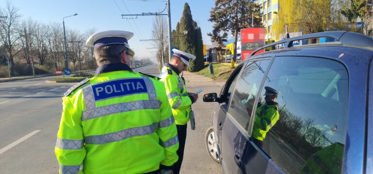 Poliția Rutieră Vaslui a dat iama in șoferii certați cu legea! Filtru în zona Silver Mall!