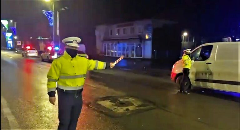 Șofer din Negrești, prins beat la volan, pe strada Gării! Valentine`s Day nu i-a purtat noroc!