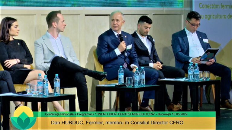 Ing. Dan Hurduc, în fața noii generații de lideri în agricultură: ”Spațiul rural românesc este în suferință! Aproape jumătate din casele din satele românești sunt goale”