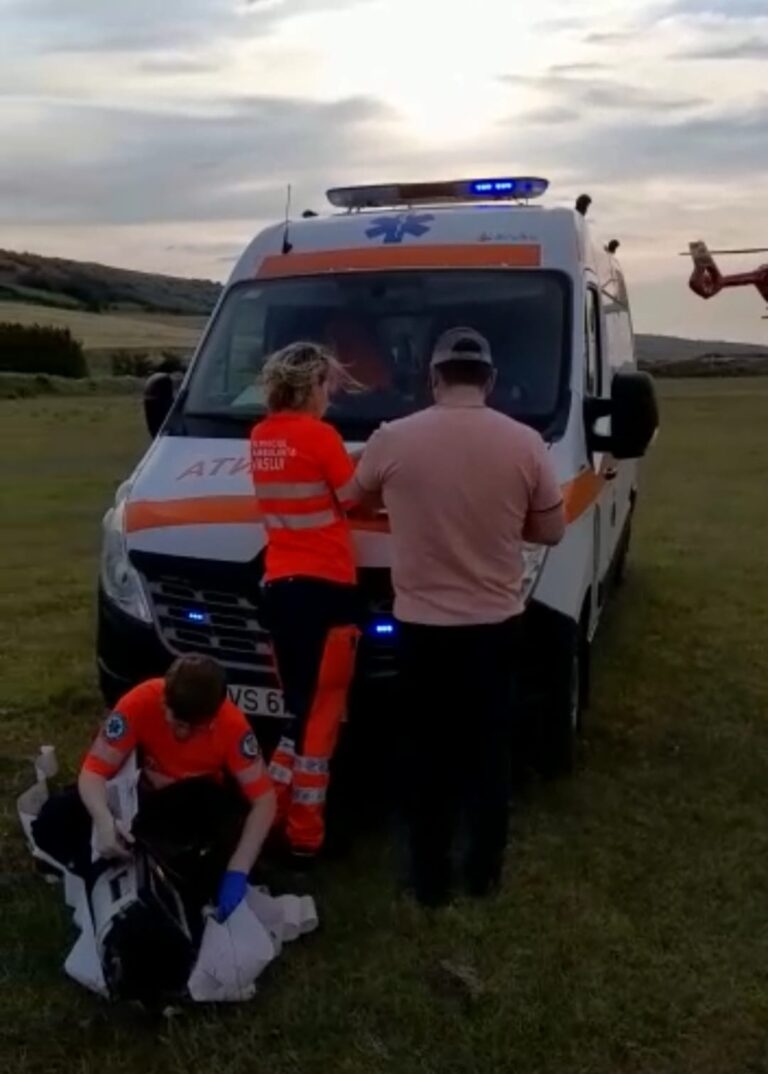 Caz dramatic petrecut în zona Murgeni! Femeie de 76 de ani, din Cârja, salvată in extremis de un medic SAJ Bârlad, care era în drum spre serviciu! Intervenție în satul Popeni!
