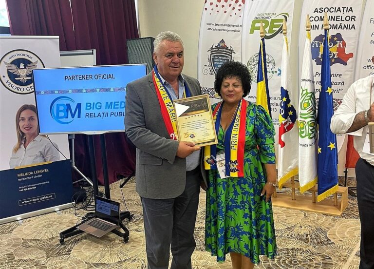 A făcut din comuna sa un colț de rai, în care îți este drag să locuiești! Acum, este ”primar de 6 stele”! Felicitări, domnule primar!