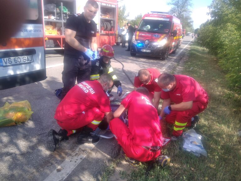 Iată cum s-a petrecut TERIBILUL accident de pe drumul național Vaslui-Roman! Comunicatul IPJ Vaslui!