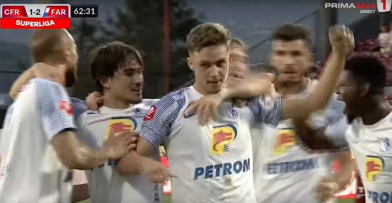 VIDEO Seară magică pentru vasluianul Louis Munteanu! O dublă contra CFR, este fotbalistul despre care vorbește toată România! Este noul REGE al fotbalului românesc!