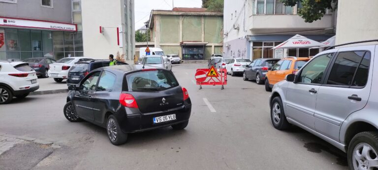 Mare ATENȚIE dacă ajungeți in centrul Vasluiului! Circulația este blocată la kilometrul zero al orașului!