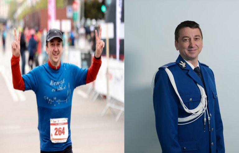 Un jandarm vasluian va participa, duminică, la un semimaraton de 21 km, pe Transfăgărășan! Succes, domnule locotenent Zaharia!