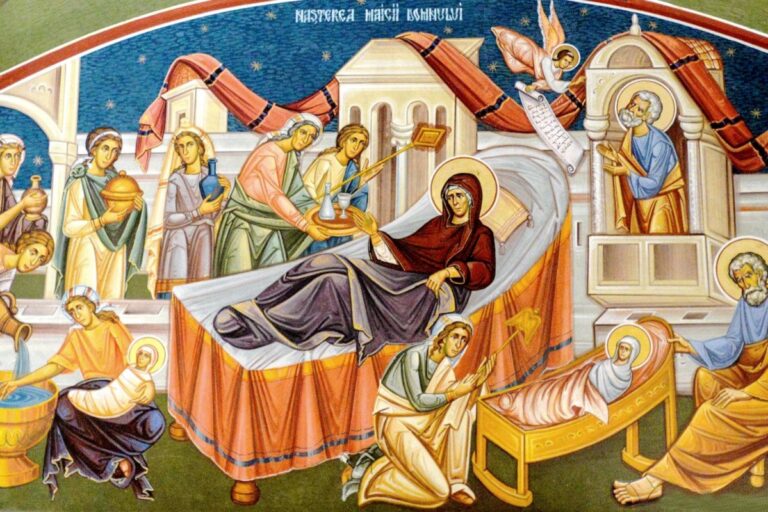 Astăzi, se sărbătorește Nașterea Maicii Domnului! La Mulți Ani, tuturor celor care poartă numele de Maria, Marian, Mariana!