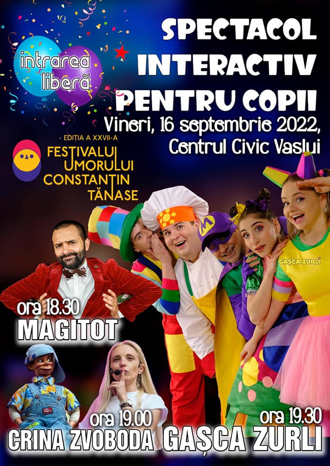 speciacol festivalul umorului centru
