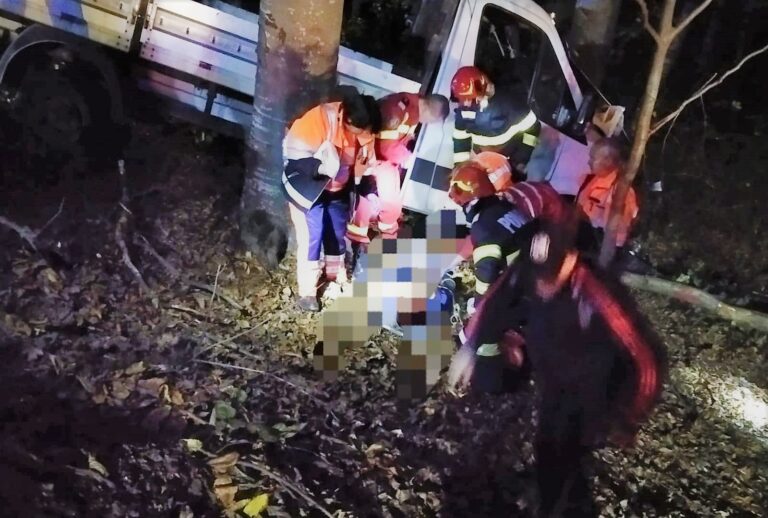 Moarte îngrozitoare, în această noapte, între Fundu Văii și Lipovăț, lângă Vaslui! Un băiat de 28 de ani a murit strivit de un copac!