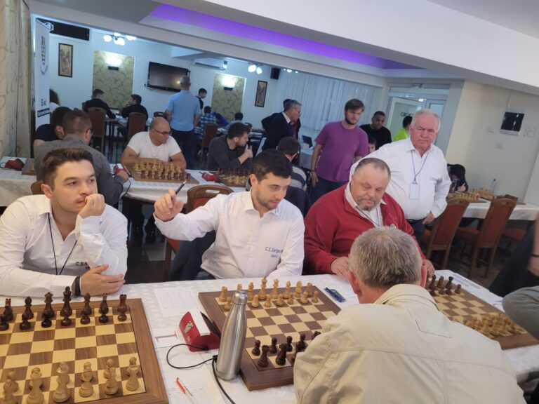 Vasluiul, pe primul loc la Campionatul Național de Șah, Divizia A, după cinci zile de confruntări! Ziua cea mare pentru CS Sergentul Radical Grup!