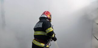 Explozie la Costești, un bărbat a ajuns la spital cu arsuri grave