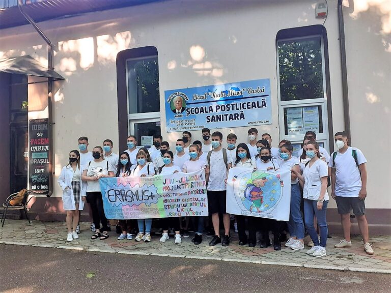 Evenimentul european ERASMUS DAYS, la Școala Sanitară ”RADU MIRON”, din Vaslui! Rezultate fantastice, obținută de această școală remarcabilă!