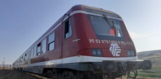 Accident de tren, la Băcești, luni dimineață. Patru persoane, la un pas de moarte
