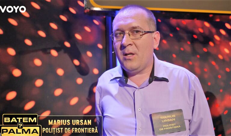 Hușeanul Marius Ursan și-a făcut un cadou de Crăciun de 15.000 de lei, la ”Batem palma”! Comisarul de la frontieră s-a comportat ireproșabil!
