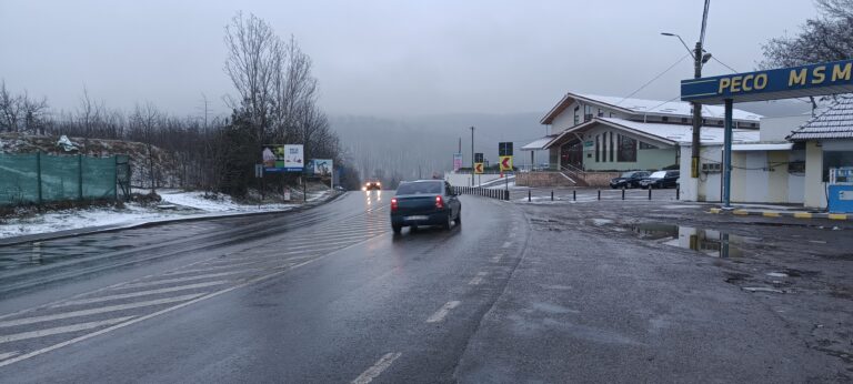 Prima ninsoare din 2023, peste Dobrina, la Huși! Meteorologii anunță zăpezi peste județul Vaslui, la noapte!