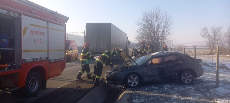 Accident GRAV la Solești, pe drumul national Vaslui-Iasi! Sunt mai multe victime!