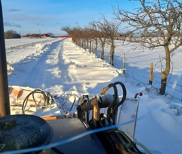 Află cât a nins în județul Vaslui, în week-end, pe fiecare zonă în parte! Ninsori sporadice! (TABEL)