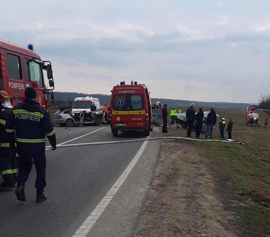 BREAKING NEWS Accident foarte grav la Mărul de Aur, lângă Vaslui, sunt ȘASE victime! UN MORT ȘI CINCI RĂNIȚI GRAV! 1 IMG 20230305 WA0001