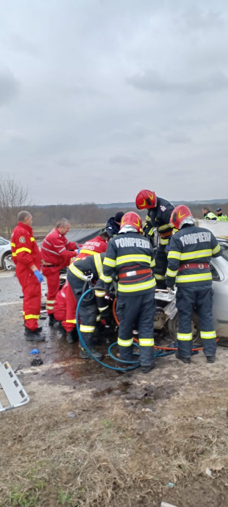 COMUNICATUL oficial al ISU Vaslui, privind accidentul mortal petrecut pe DN 24 Bârlad-Vaslui