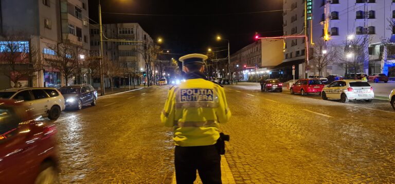 Tupeu de Ivănești: a circulat noaptea prin Vaslui, beat mangă