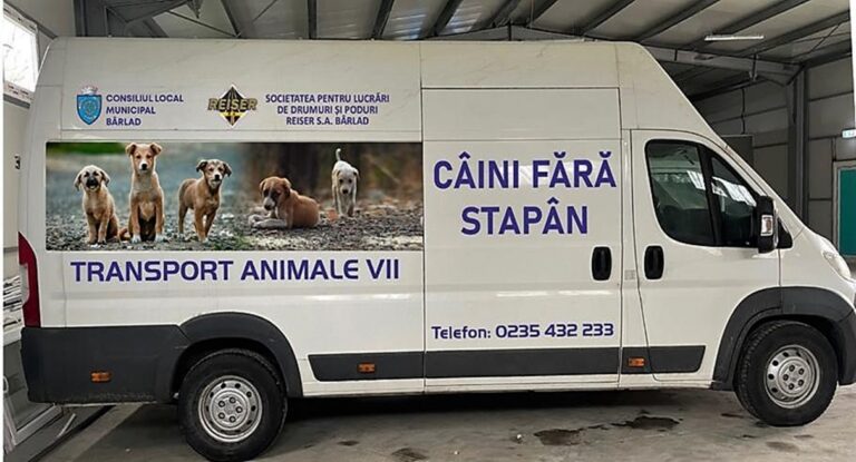 Reiser va captura câinii comunitari din Bârlad! Iată mașina pe care o veți vedea în acțiune prin oraș!