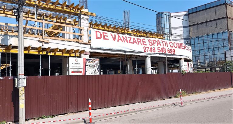 Se vând spații comerciale în centrul Vasluiului! ”În maxim o lună, predăm spațiile către noii proprietari”, anunță dezvoltatorul imobiliar