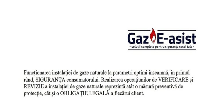 Anunț IMPORTANT de la operatorul Gaz E-ASIST. Toți abonații trebuie să cunoască asta