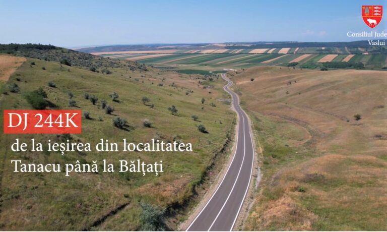 VIDEO Imagini spectaculoase filmate pe Șoseaua TransTanacu! ”Bijuteria” realizată de drumarii de la Nomis