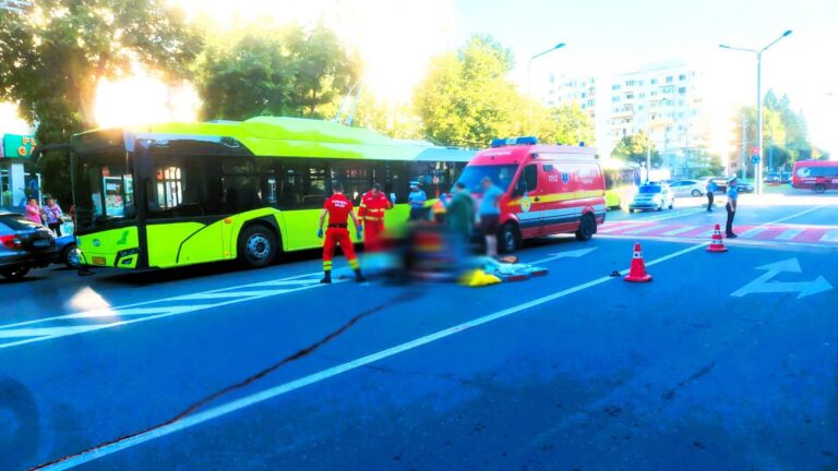 Accident MORTAL la Vaslui, o femeie a murit zdrobită de un Matiz