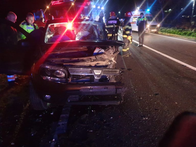 BREAKING NEWS Accident foarte grav, în apropiere de Podu Înalt. Ciocnire violentă, sunt mai multe victime