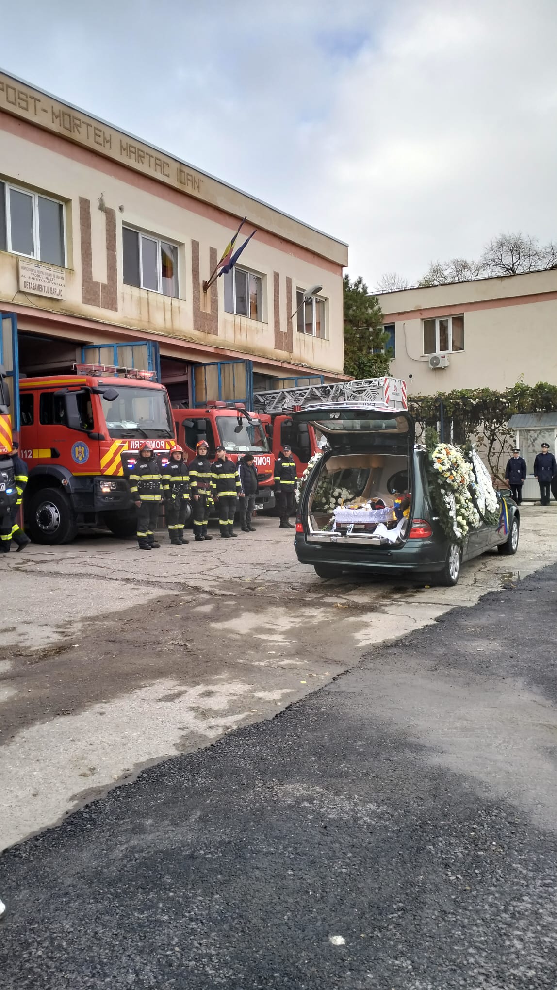 inmormantare florin burghelea pompieri barlad