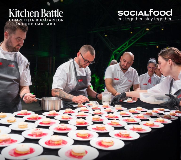 Iulian Safir, manager general adjunct al grupului Safir, a participat la Kitchen Battle 2023. ”Felul de a fi buni”