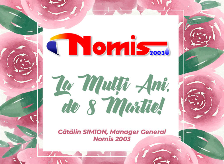 Mesajul de 8 Martie al managerului general NOMIS 2003, Cătălin Simion