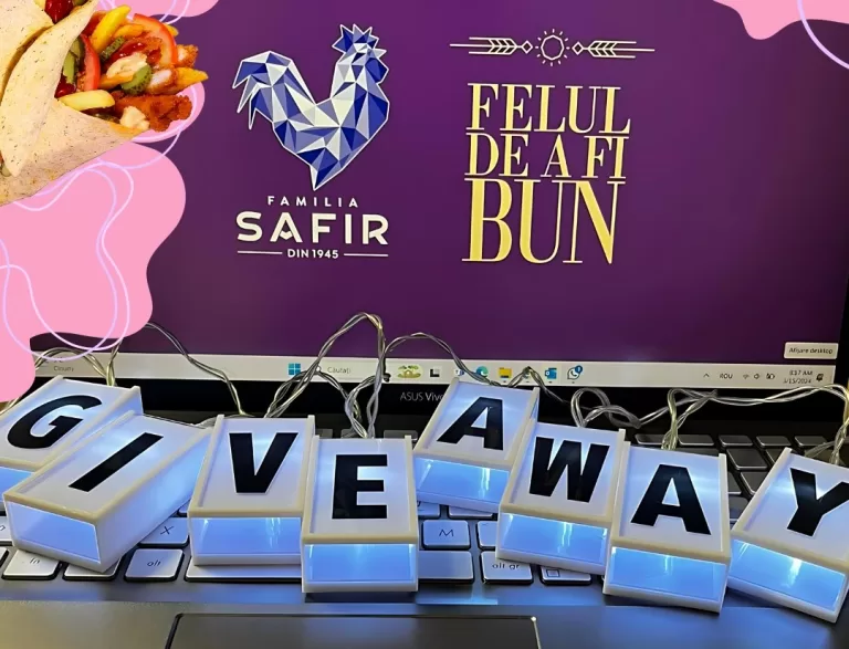 Rotiseria Familia Safir pune la bătaie CINCI lightbox-uri, pentru cinci norocoși! Ce mai aștepți?