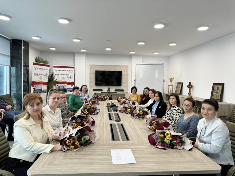 Viacons Rutier Huși, gest special de 1 martie, pentru doamnele și domnișoarele din companie