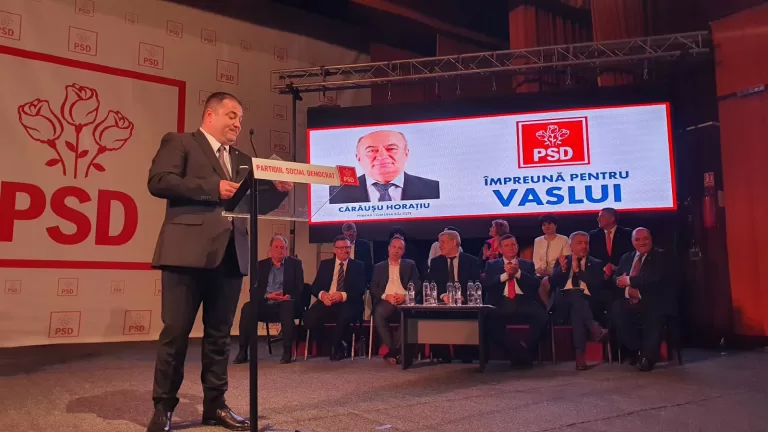 Deputatul Adrian Solomon este noul șef al social-democraților vasluieni. Ce s-a discutat la ședința PSD Vaslui