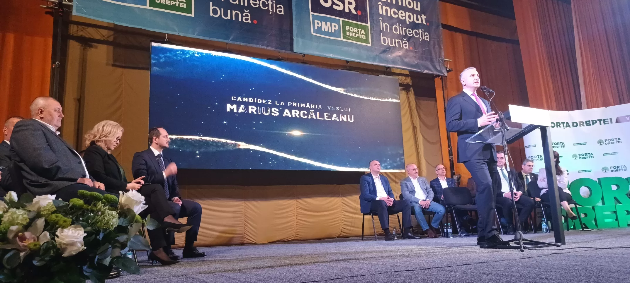 Marius Arcăleanu a fost lansat, oficial, în cursa pentru Primăria Vaslui. ”Sunt singurul care poate învinge la Vaslui” 1 marius arcaleanu lansare 12 jpg