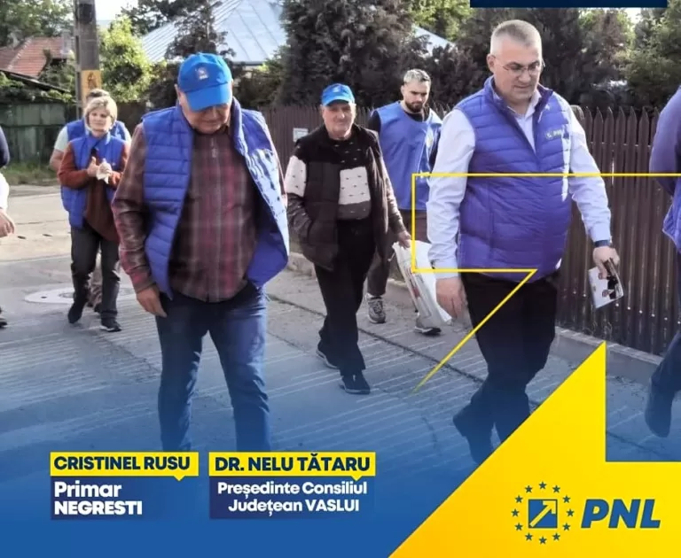 Cristinel Petru Rusu, primarul PNL care a adus schimbarea în Negrești. ”De când sunteți primar, orașul s-a schimbat”