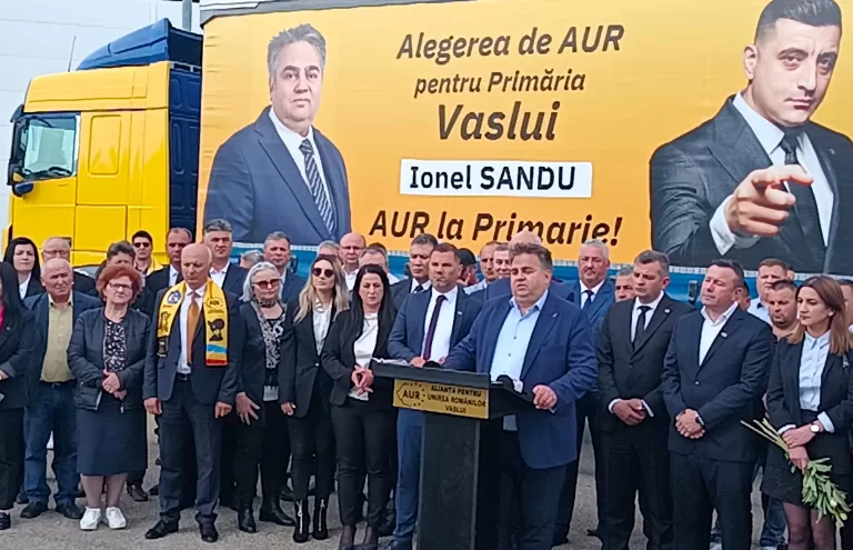 Camionul galben, la drum! Ionel Sandu (AUR): ”De ce ne-ați ținut 34 de ani cu capul plecat?”