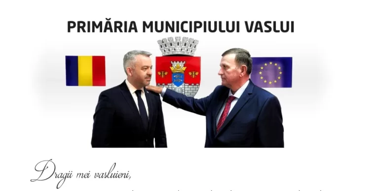 Mesajul primarului Vasile Pavăl, către electoratul din Vaslui. ”Lucian Braniște este omul în care am încredere”