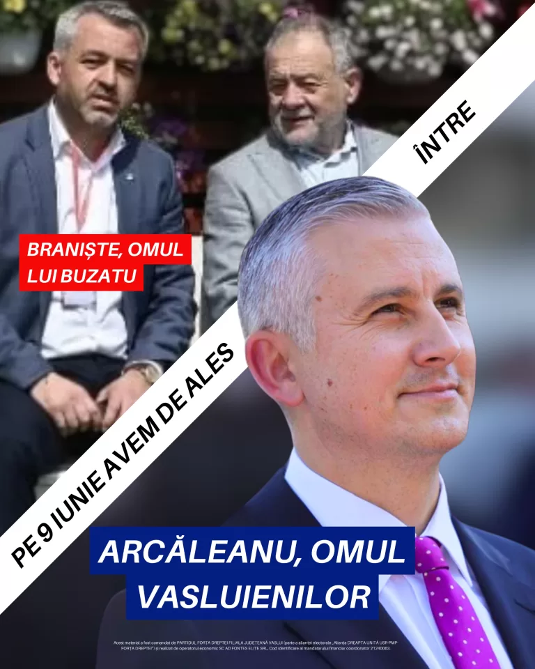 Scrisoare deschisă a ec. Marius Arcăleanu către alegătorii vasluieni