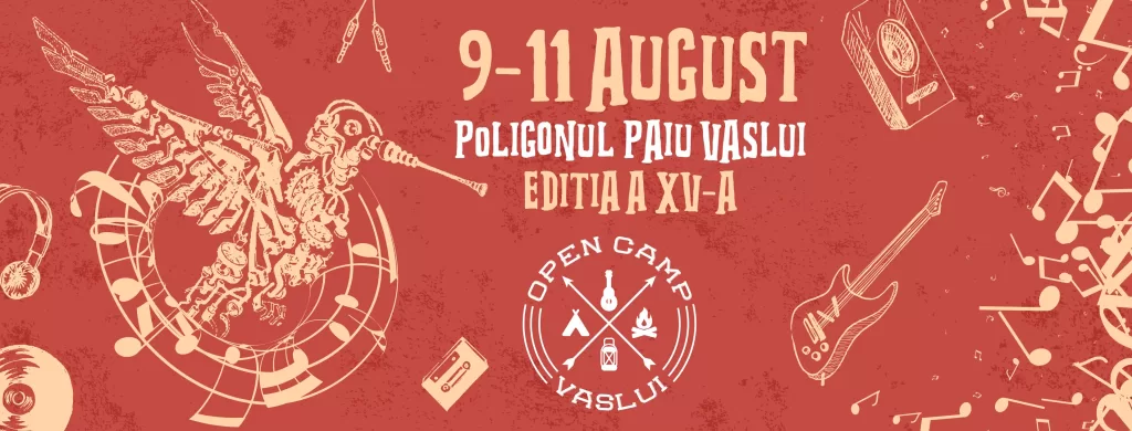 Open Camp Vaslui, ultimele pregătiri. 9-11 august, Poligonul Paiu, distracție și muzică bună 1 open camp vaslui august 2024
