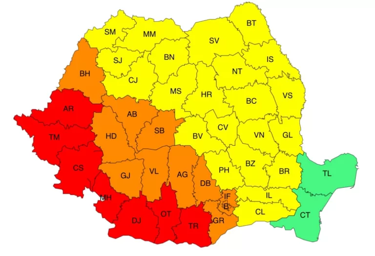 O nouă cupolă de foc vine peste județul Vaslui, în weekend!