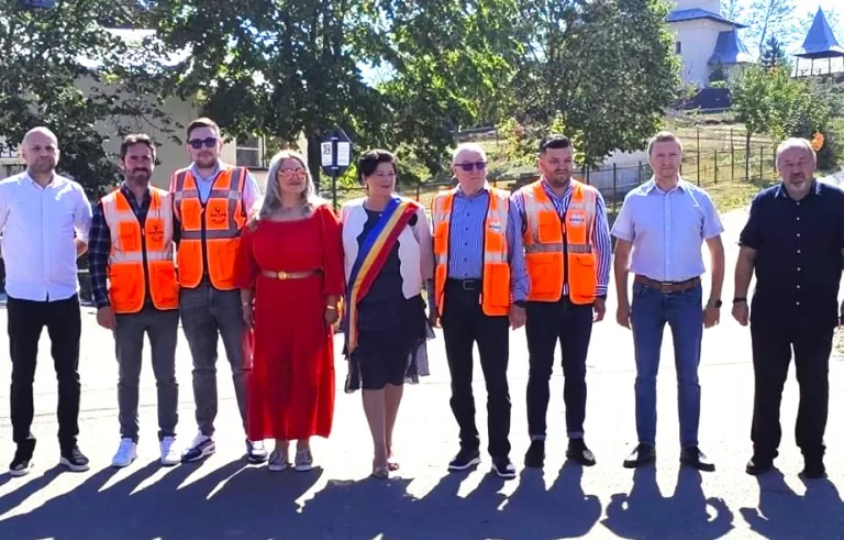 Viacons Rutier a predat o lucrare impecabilă către comunitatea din Epureni. Proiect de succes, marca July Expert Consulting