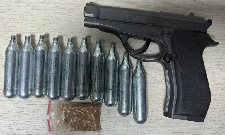 Un moldovean a încercat să introducă în țară un pistol neletal. Polițiștii de frontieră de la Albița l-au dibuit