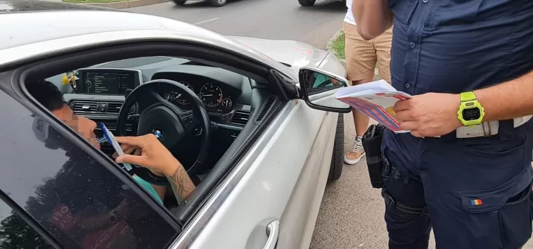 Un tupeist din Podu Iloaiei, fără permis, a fost prins pe un drum județean din Vaslui