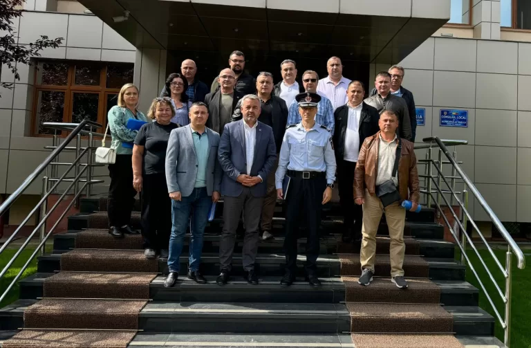 Delegați ai serviciilor de urgență din R. Moldova, in vizită la Vaslui
