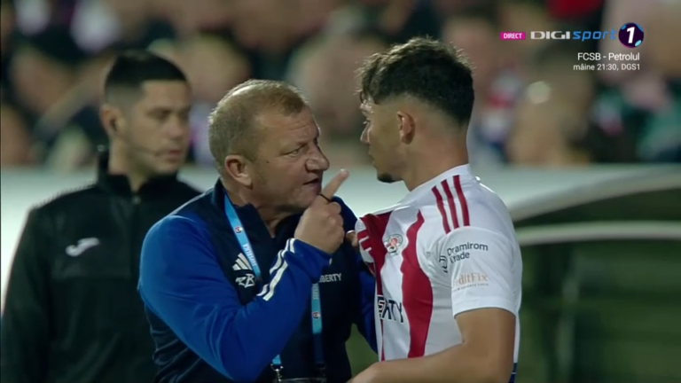 Tânărul fotbalist vasluian David Maftei, bruscat de antrenorul Oțelului. ”Are probleme de comunicare”