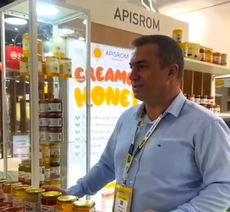 Mierea-cremă de Vaslui, la SIAL Paris. Managerul APISROM, Dumitru Rășcanu: ”Am depășit bariera”