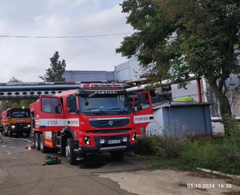 ISU Vaslui: Echipamente de 320 milioane lei, salvate în incendiul de la Rulmenți, De la ce a pornit dezastrul